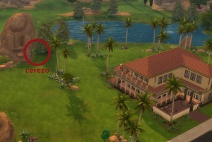 Donde encontrar cerezas en Los Sims 4