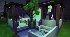 Casa moderna chill out descarga Los Sims 4 galería solares