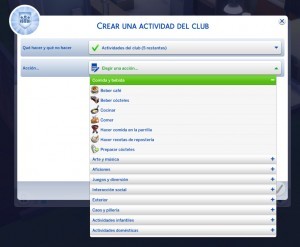 Clubs ¿Quedamos? Actividades