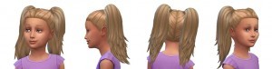Peinados naturales estilo Sims 4