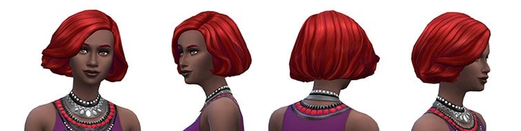Peinado hairstyle Sims 4
